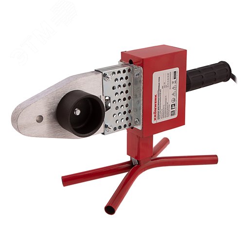 Изображение товара Аппарат для сварки пласт. труб КW800 800 Вт 300 °C насадки 20-25-32-40-50-63 мм мет.кейс (шт)