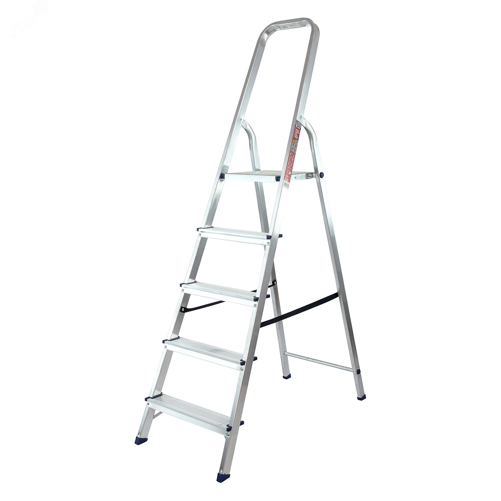 Изображение товара Стремянка, 5 ступени, алюминиевая, Россия (шт)