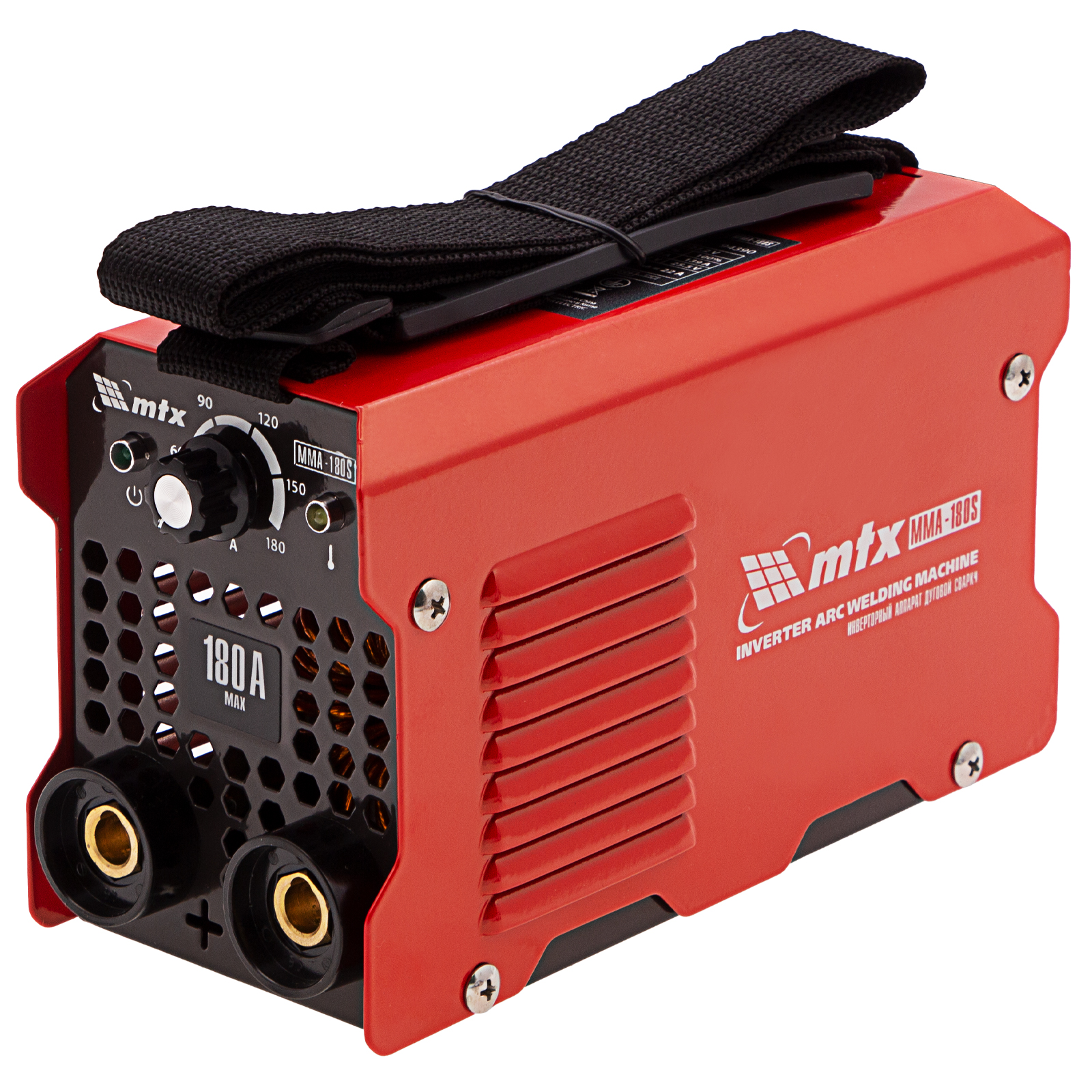 Инвертор сварочный аппарат MMA-180S, 180 А, ПВ60%, диам.эл. 1,6-4,0 мм