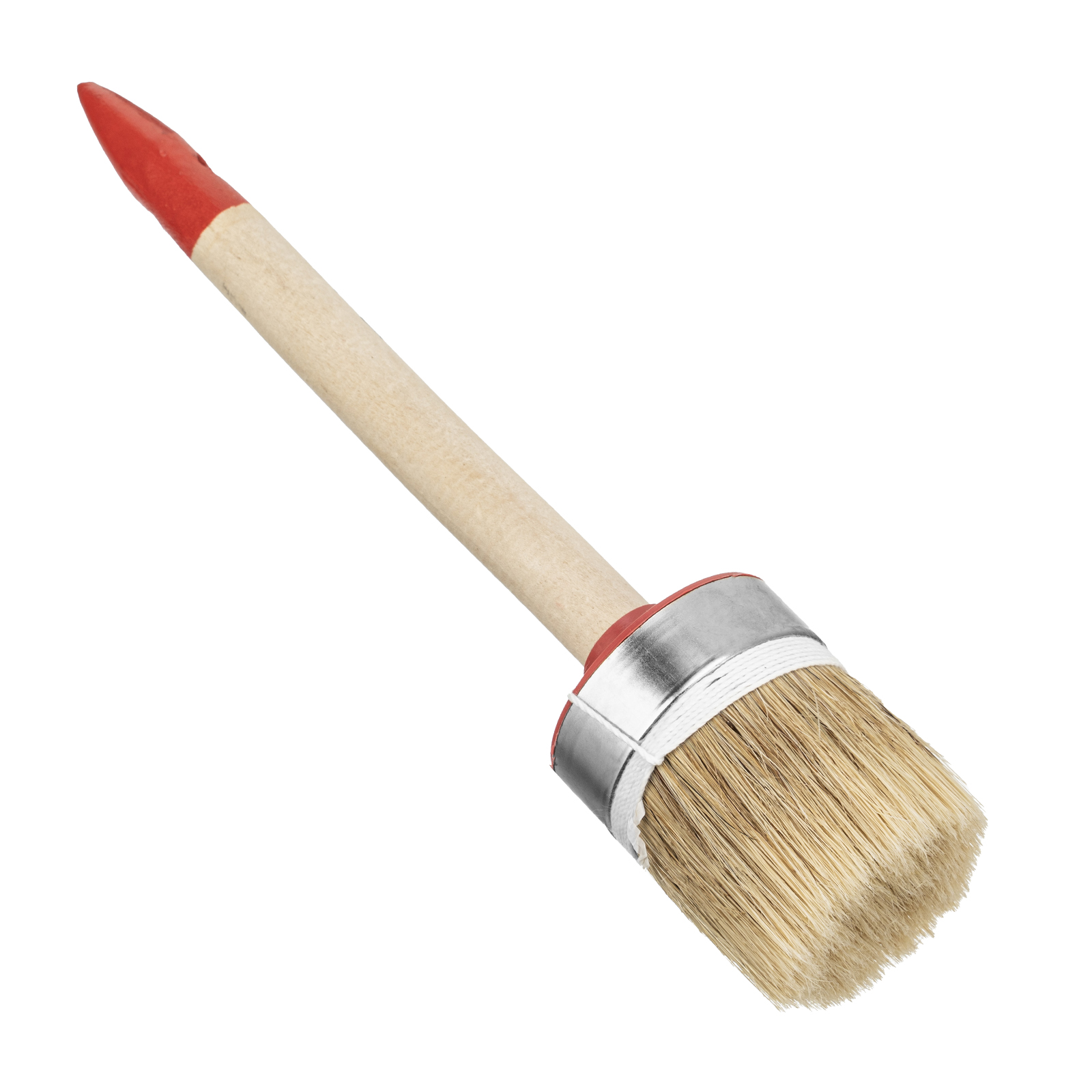 Кисть круглая Профи №16 (55 мм), натуральная щетина, деревянная ручка