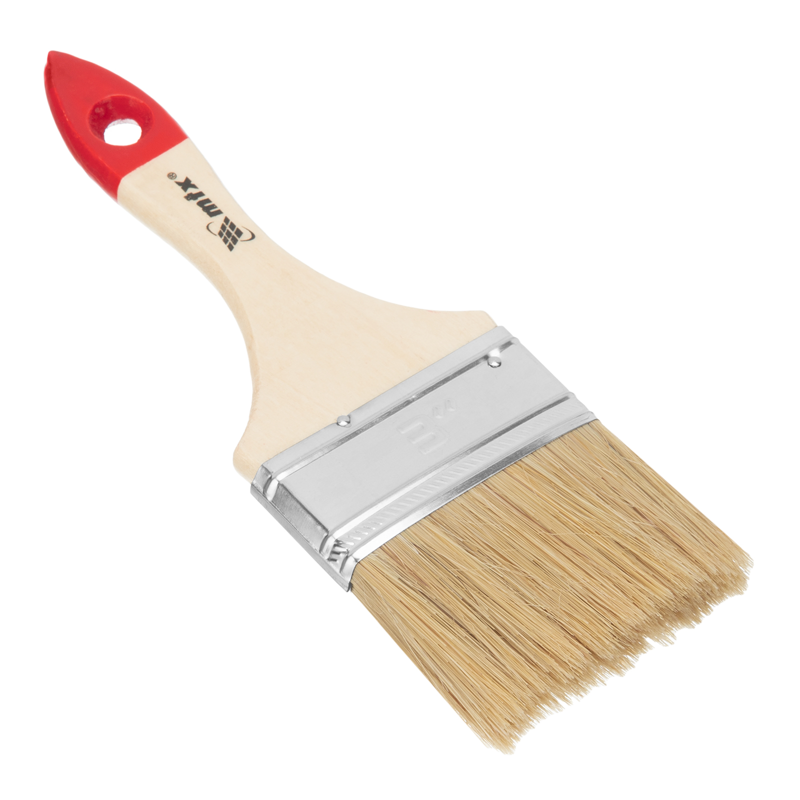 Кисть плоская 'Стандарт'  3' (75 мм), натуральная щетина, деревянная ручка