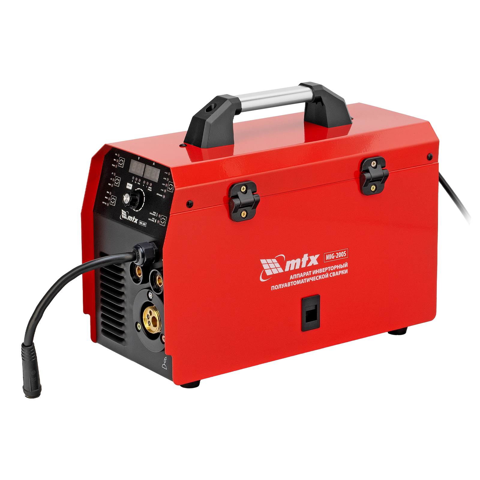 Полуавтомат сварочный MIG-200S, 200A, ПВ 60%, катушка 5 кг