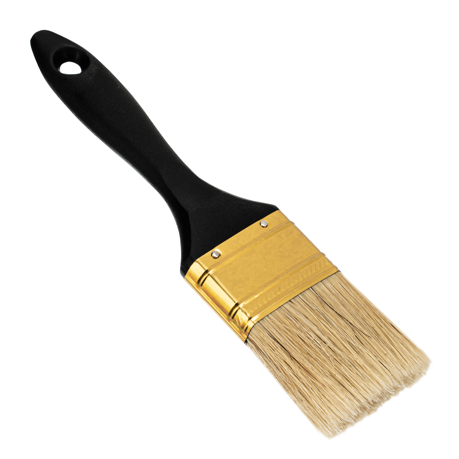 Кисть плоская 'Профи' 2', натуральная щетина, пластмассовая ручка