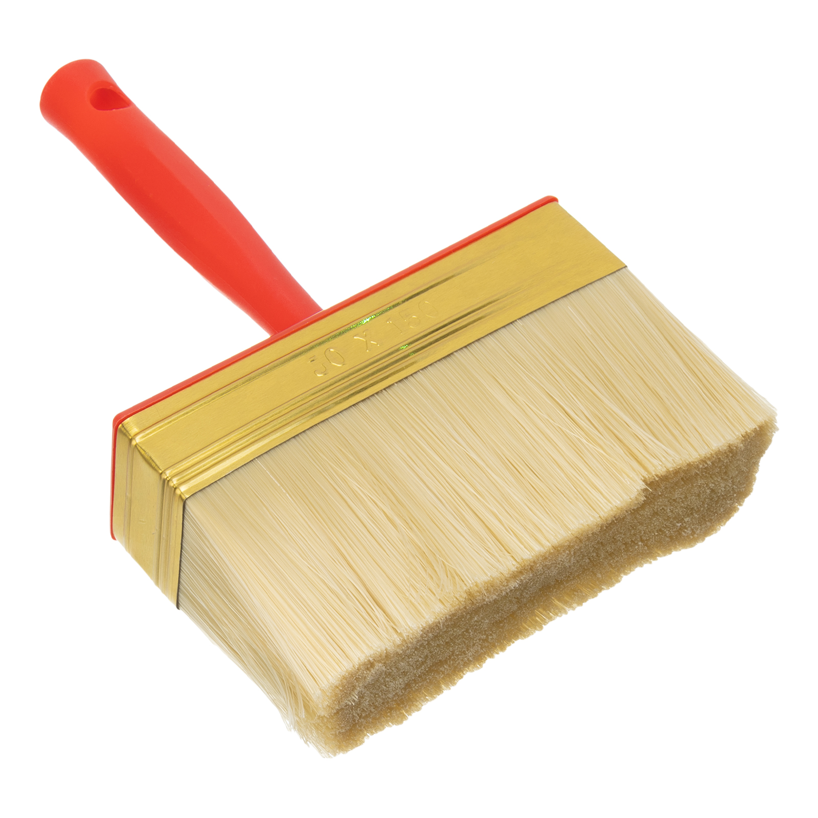 Кисть-ракля, 50 х 150 мм, искусст. щетина, пластмас. корпус, пластмас. ручка