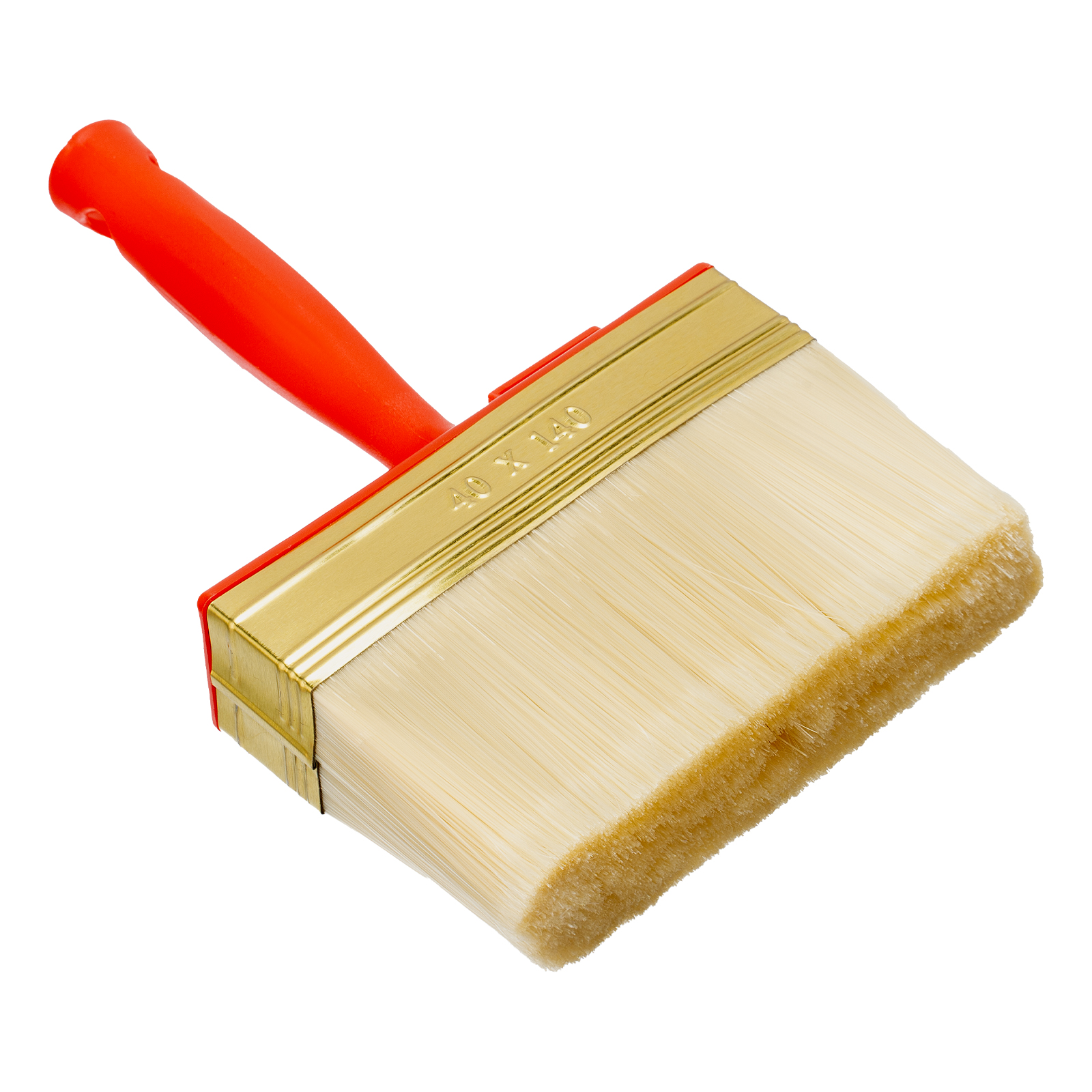 Кисть-ракля, 40 х 140 мм, искусст. щетина, пластмас. корпус, пластмас. ручка