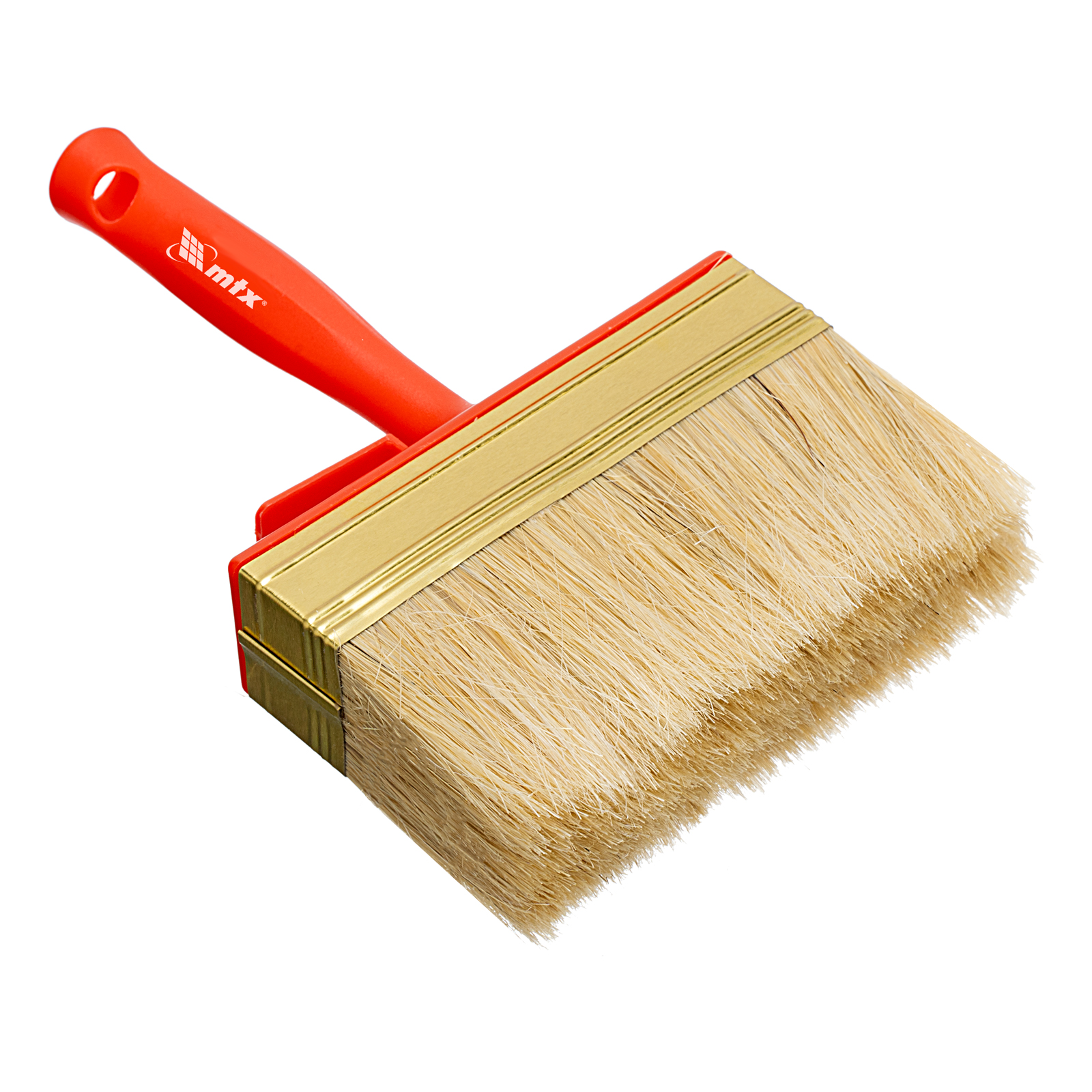 Кисть-ракля, 40 х 140 мм, натур. щетина, пластмас. корпус, пластмас. ручка