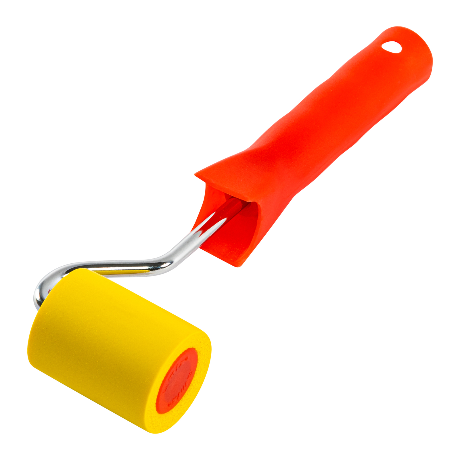 Валик прижимной резиновый с ручкой, 40 мм, D ручки - 6 мм