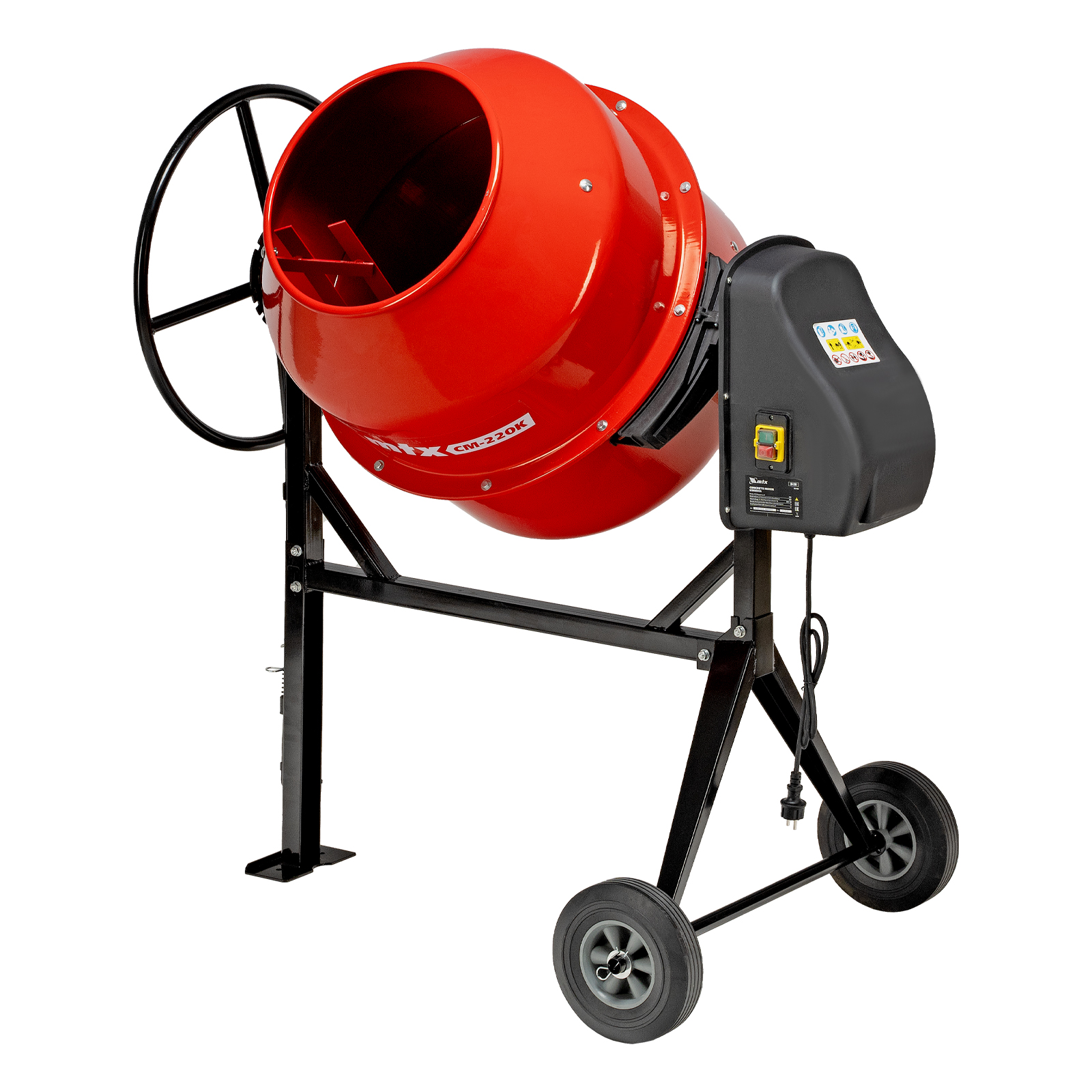 Бетоносмеситель СМ-220К, 220 л, мощность 850 Вт