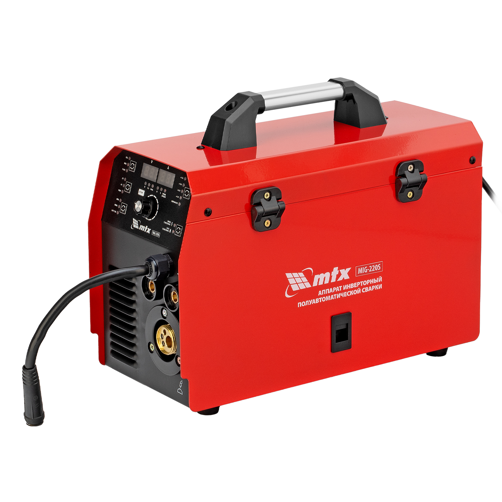 Полуавтомат сварочный MIG-220S, 220A, ПВ 60%, катушка 5 кг