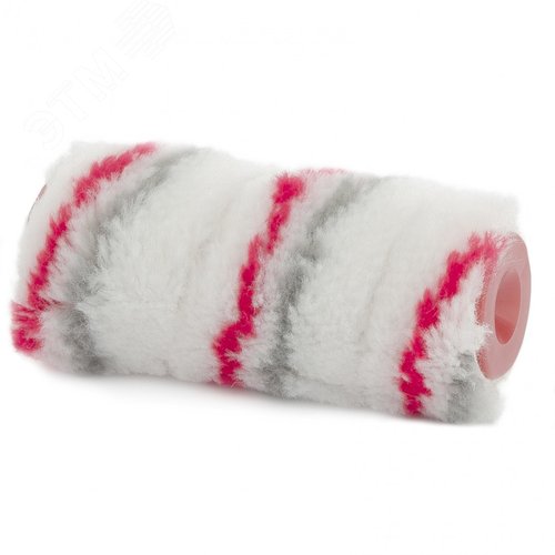 Изображение товара Миди-валик смен. для среднегладк. поверх синтет, 100мм ворс 12мм D 30мм Dруч. 6мм, полиамид (шт)