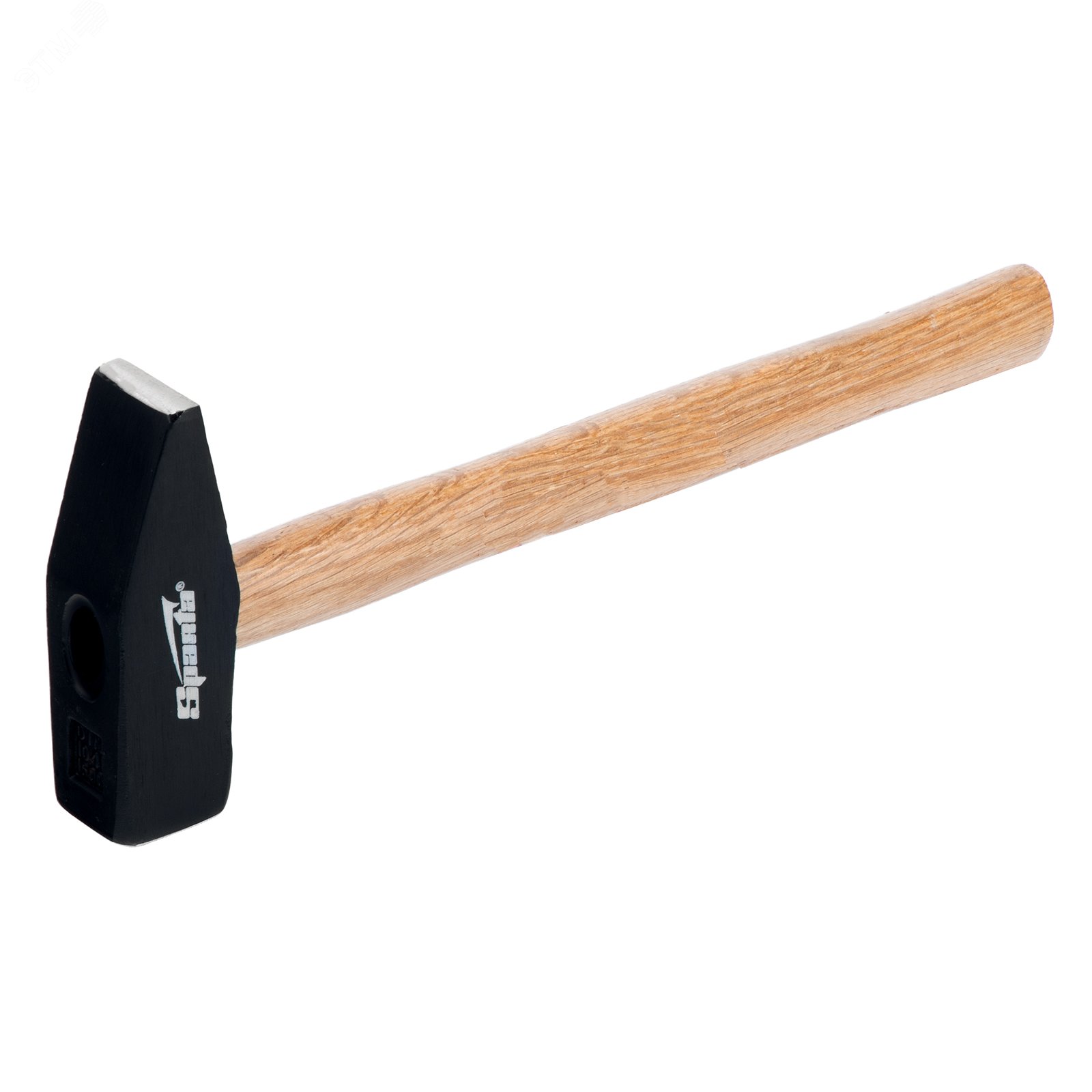 Изображение товара Молоток слесарный, 1500 г, квадратный боек, деревянная рукоятка (шт)