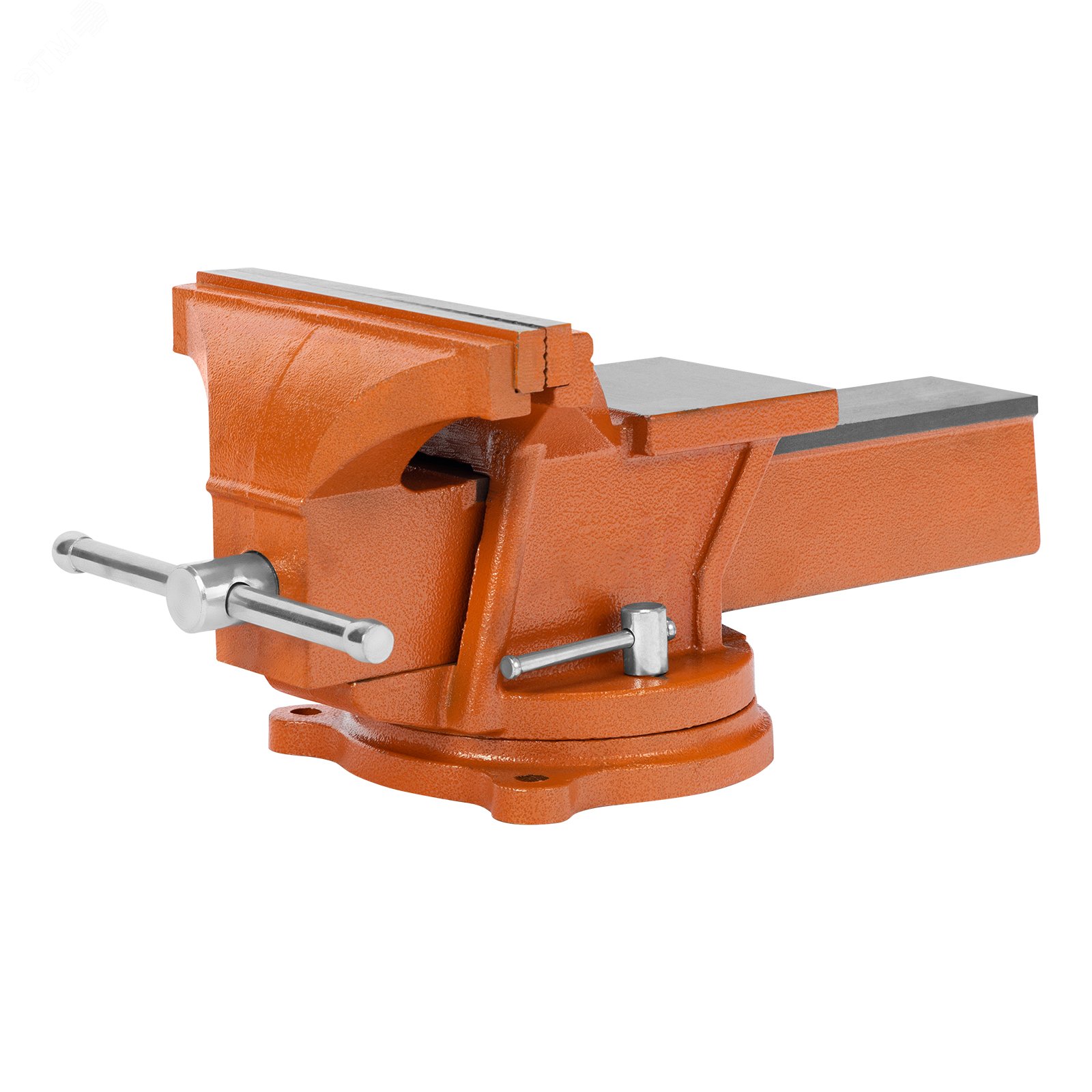 Изображение товара Поворотные слесарные тиски Sparta 186295, 200 мм, с наковальней, Китай