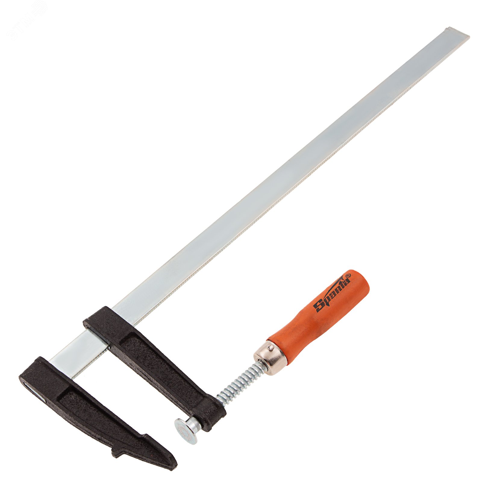 Изображение товара F-образная струбцина Sparta 400х80х460 мм для фиксации и сварочных работ