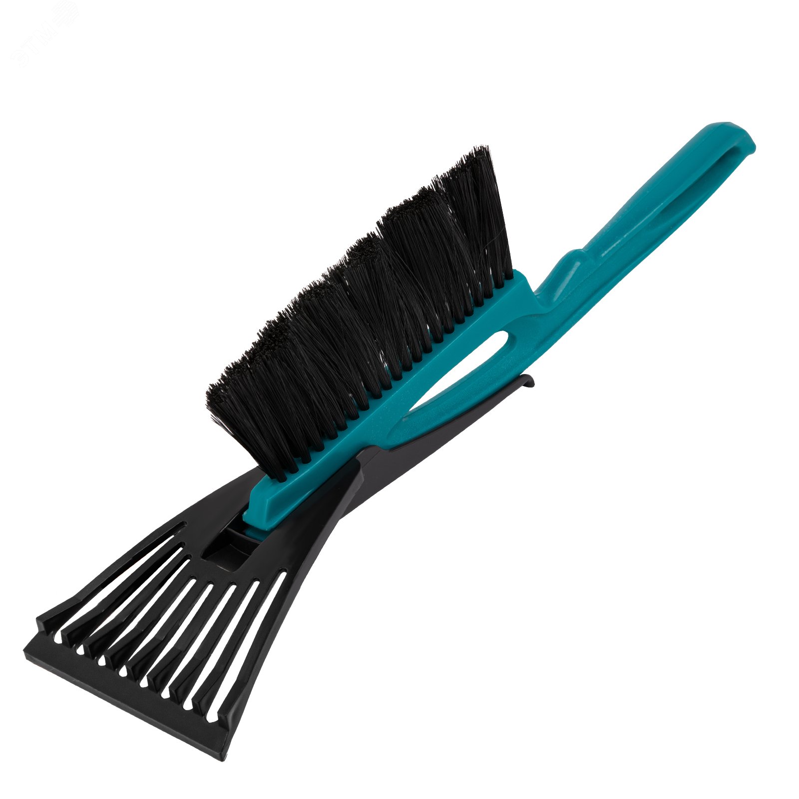 Изображение товара Щетка сметка для снега со скребком 400 мм бирюзовая Sparta Россия