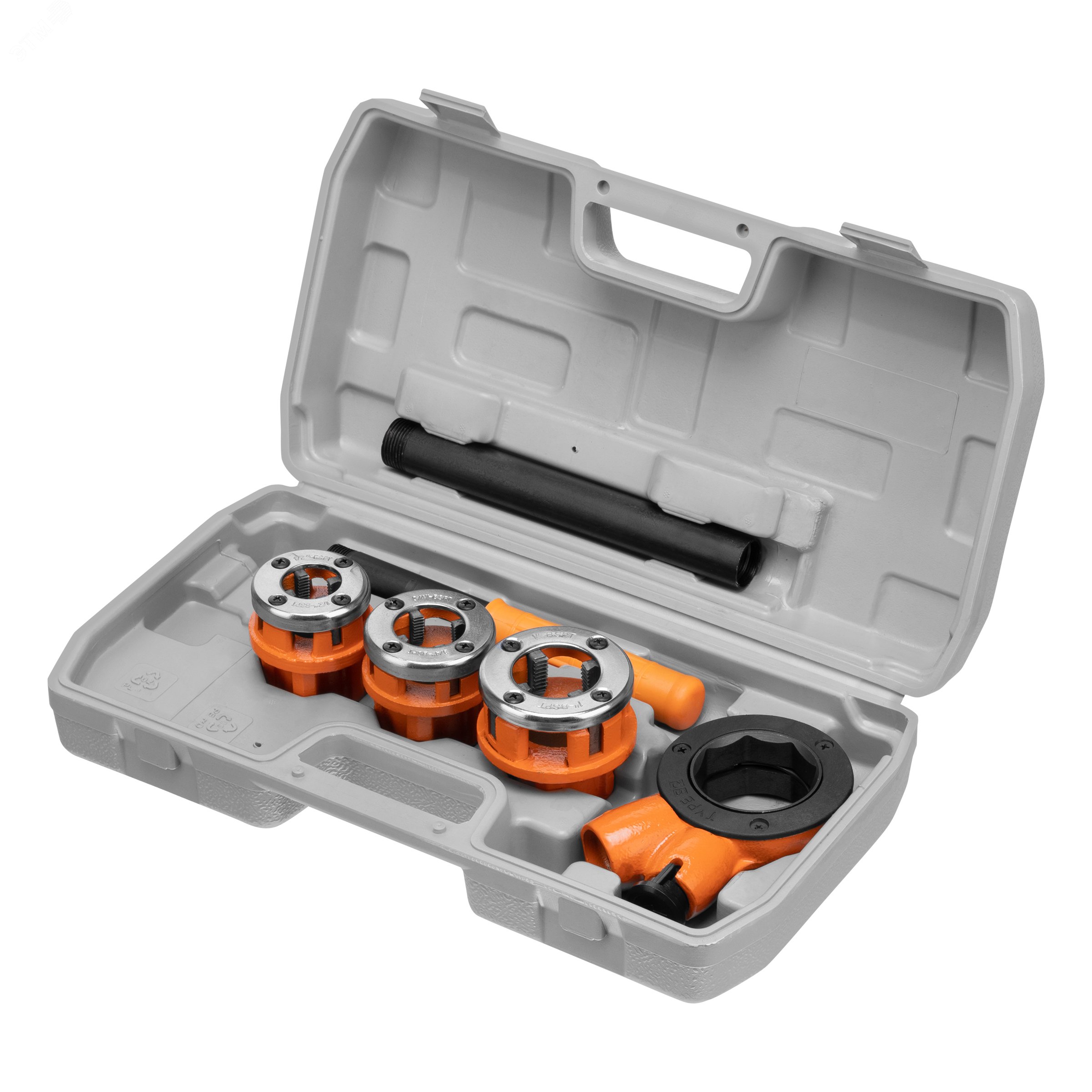 Изображение товара Набор клуппов с плашкодержателем Sparta 1/2''-1'' 6 шт