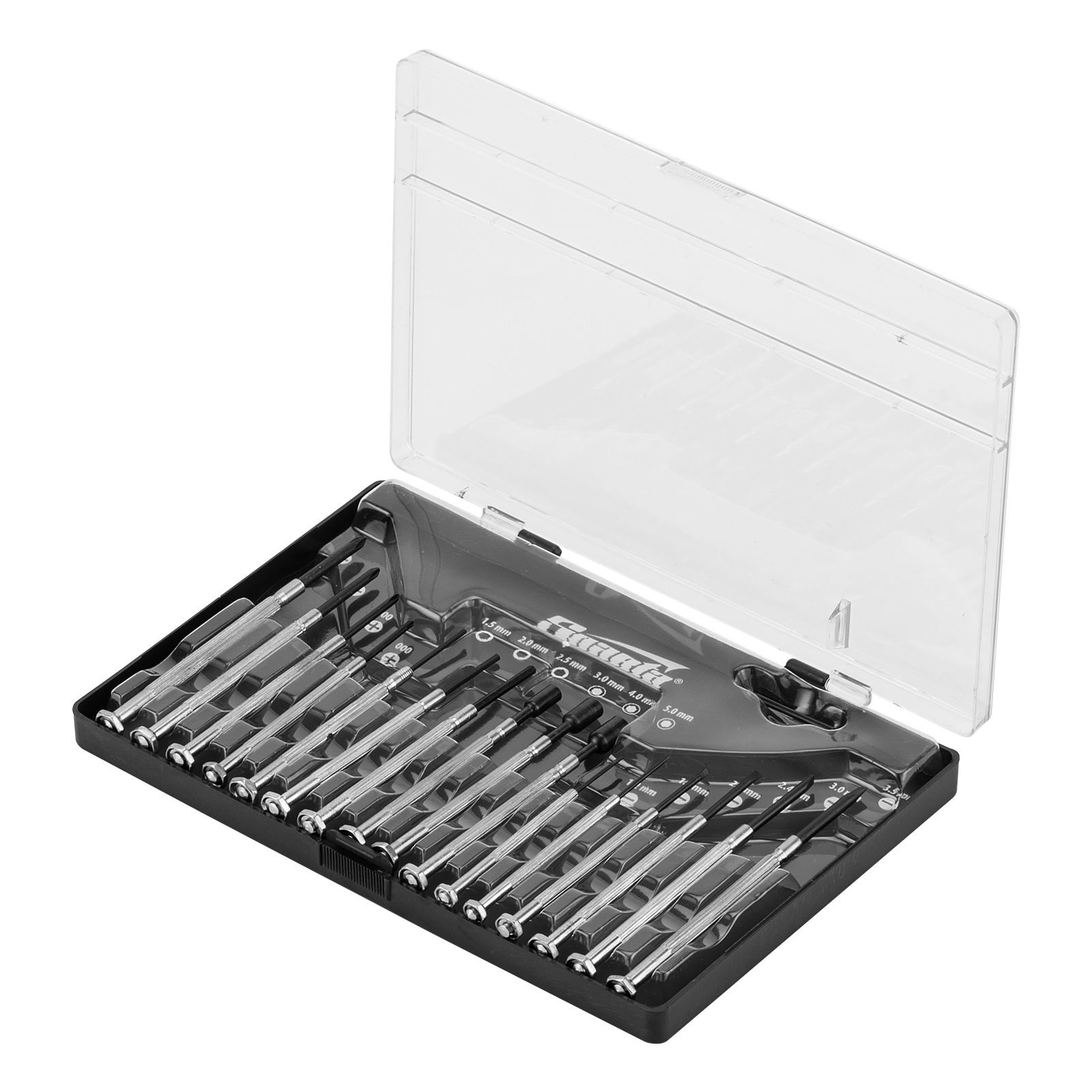 Набор отверток для точных работ, 16 шт., PH + SL+ Hex, CS, 'Point' рукоятка