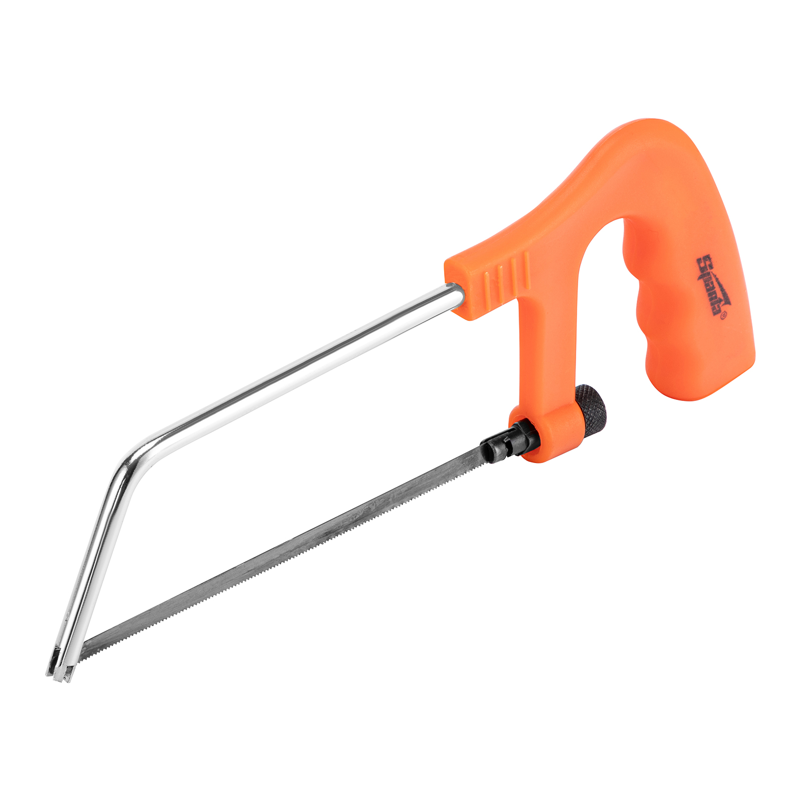 Ножовка по металлу, 150 мм, пластмассовая ручка, хромированная
