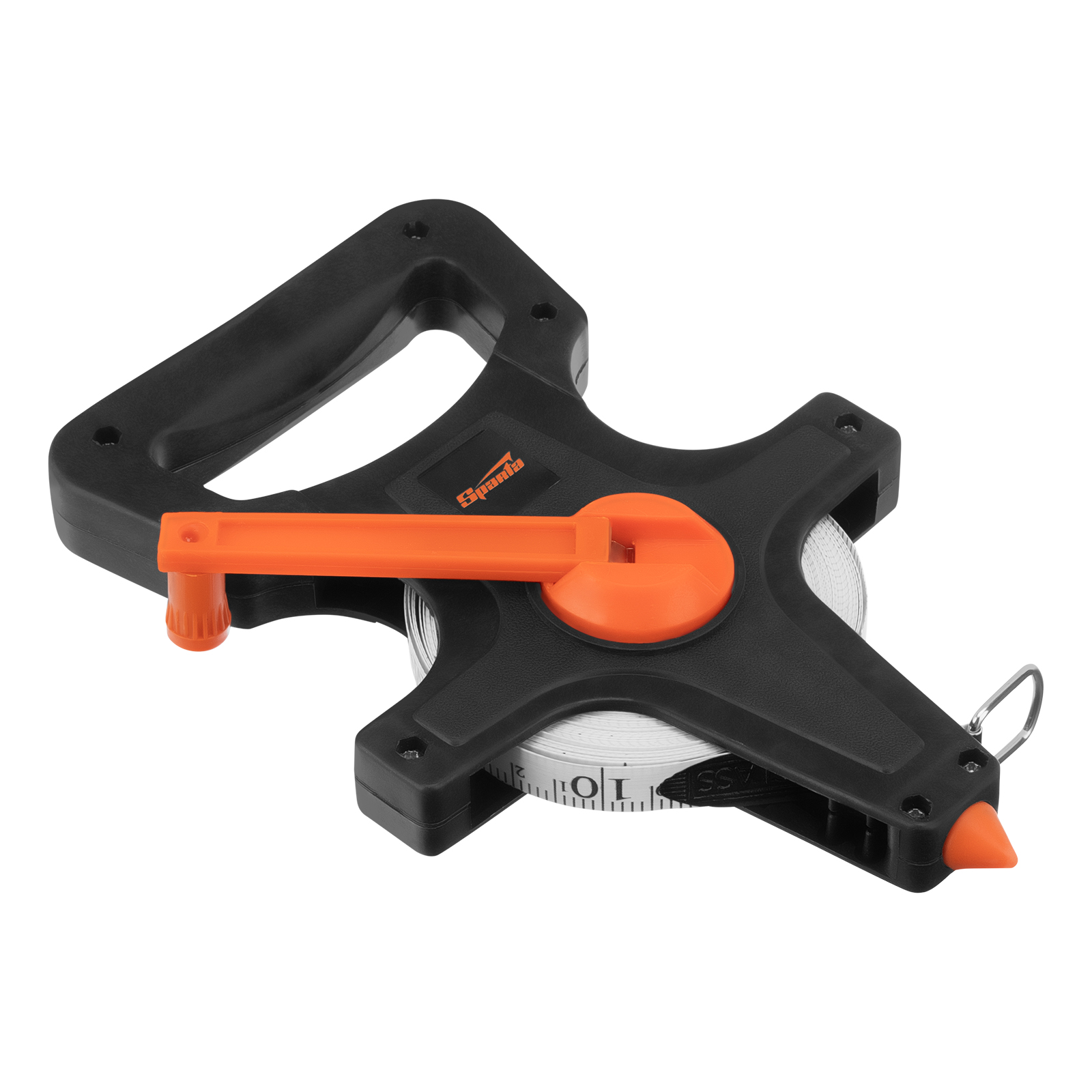 Рулетка геодезическая, 20 м х 12,5 мм, лента ПВХ, открытый корпус