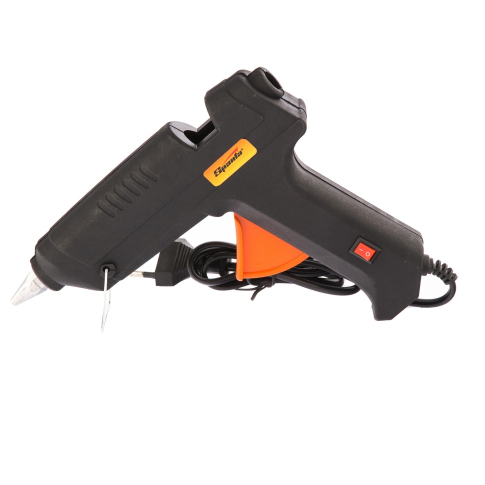 Клеевой пистолет с выкл. 11 мм, в кейсе, 80 Вт, 10 г/мин