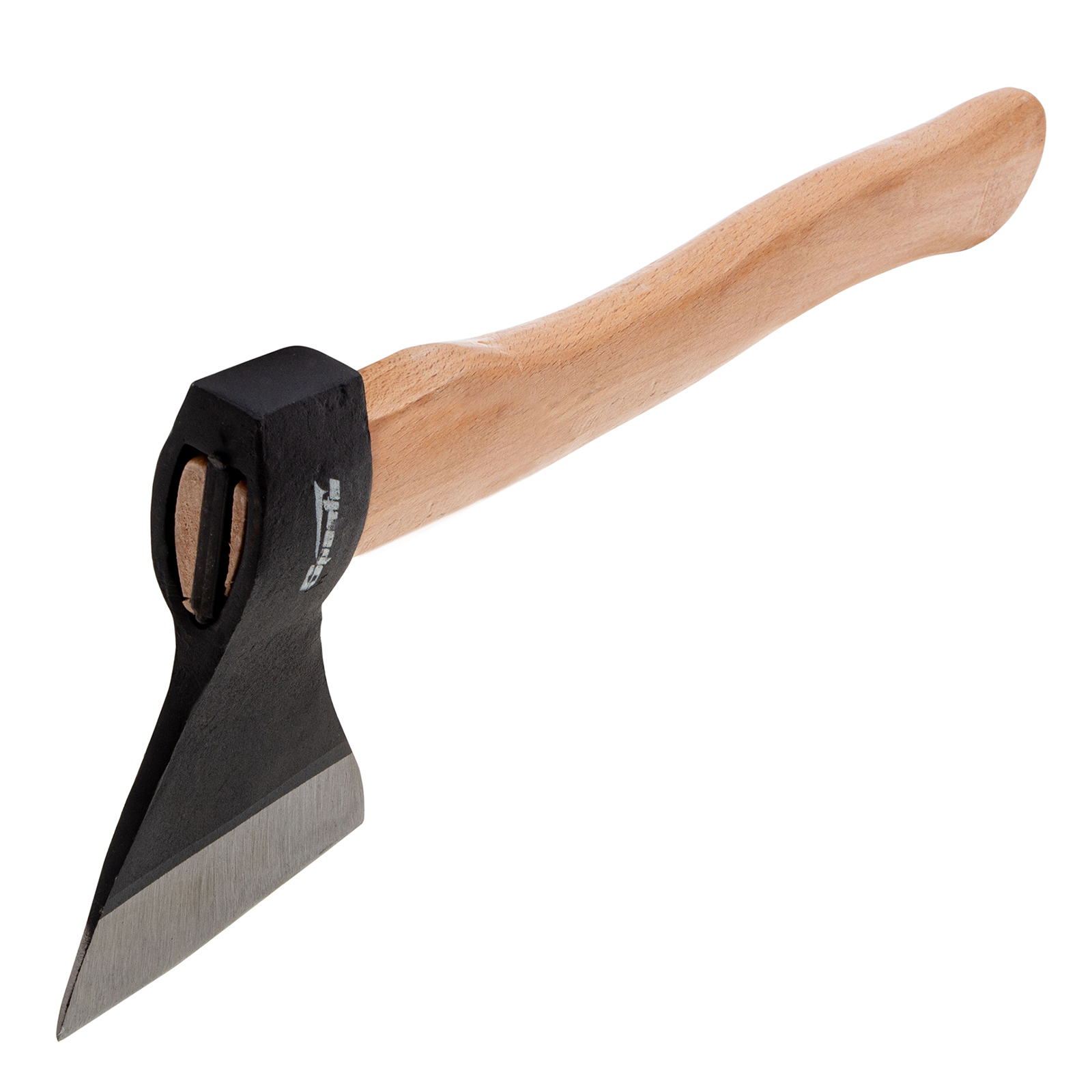 Топор, 600 г, в сборе, кованый, деревянное топорище