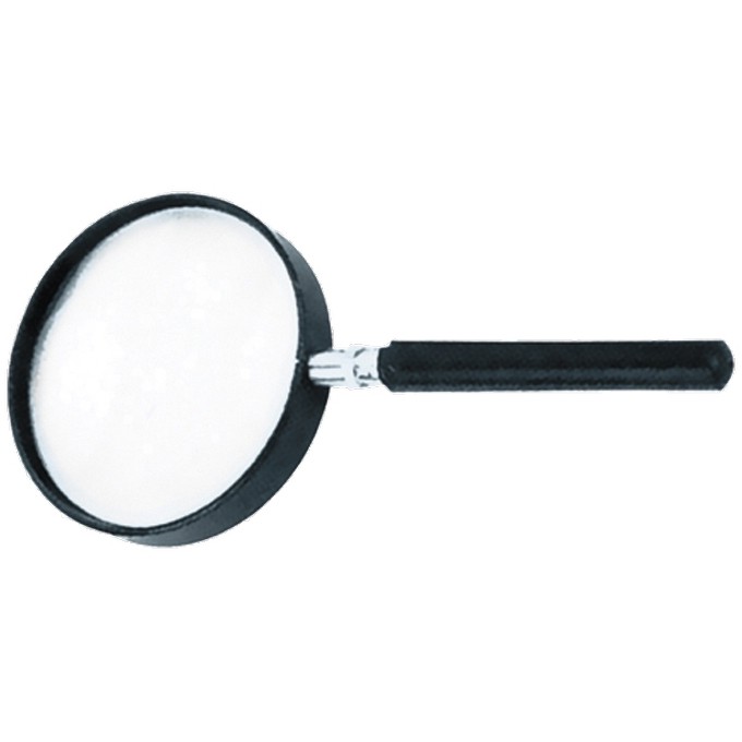 Лупа 5-кратная, D 60 мм, с рукояткой