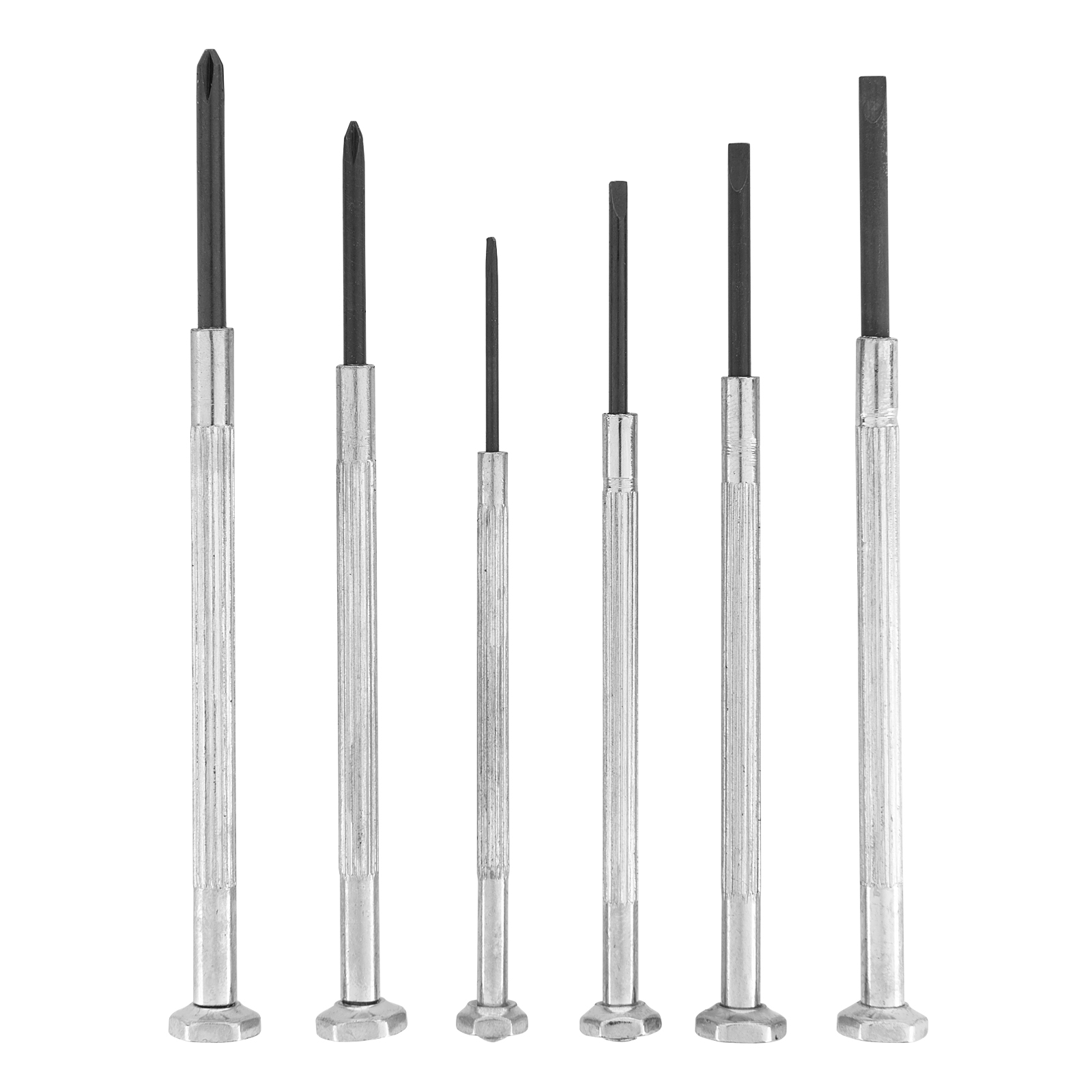 Набор отверток для точных работ, 6 шт., PH + SL, CS, 'Point' рукоятка