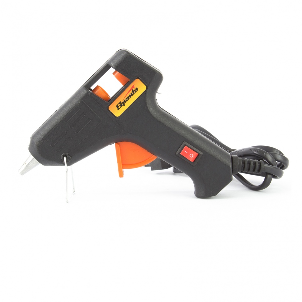 Клеевой пистолет с выкл. 7 мм в кейсе, 20 Вт, 5 г/мин