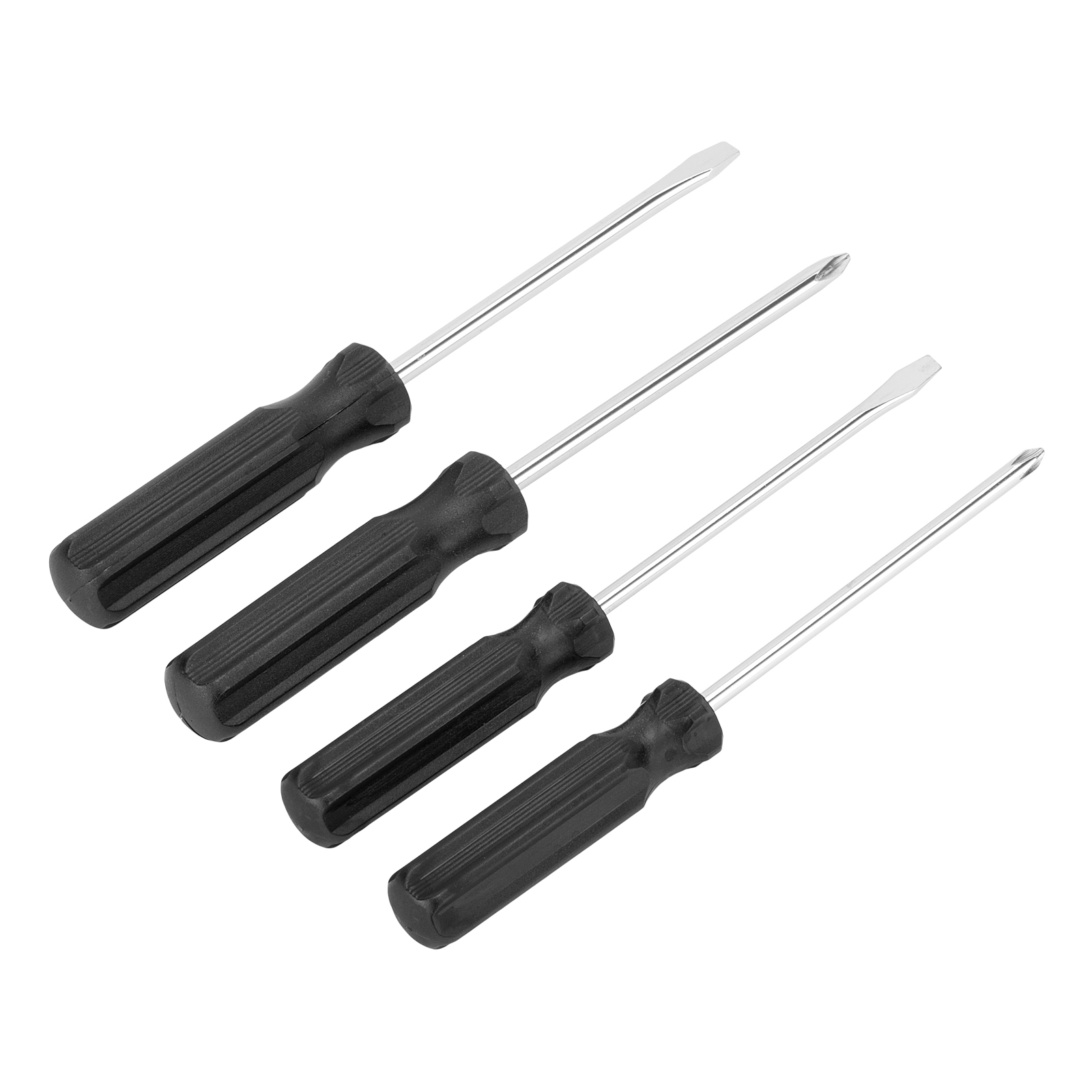 Набор отверток, 4шт., PH + SL, CS, пластиковая рукоятка