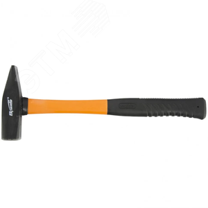 Молоток слесарный, 600 г, фибергласовая обрезиненная рукоятка - фото 1