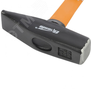 Молоток слесарный, 600 г, фибергласовая обрезиненная рукоятка - фото 2