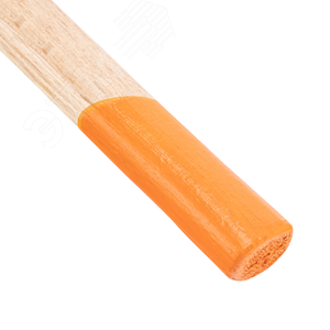 Киянка резиновая, 1130 г, черная резина, деревянная рукоятка - фото 3