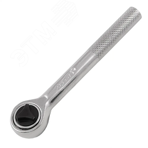 Изображение товара Ключ-трещотка 1/4, 45 зубьев, с переключатем, хром (шт)