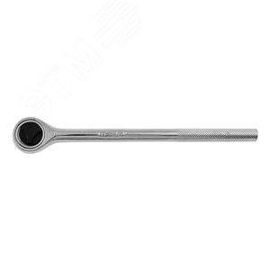 Ключ-трещотка 1/2, 45 зубьев, с переключатем, хром - фото 3