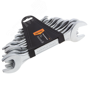 Набор ключей рожковых, 6x32 мм, 12 шт., хромированные - фото 3