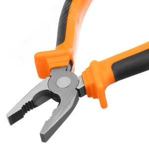 Плоскогубцы, Comfort, 180 мм, комбинированные шлифованные, двухкомпонентные рукоятки - фото 3