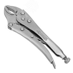 Зажим ручной, 180 мм, полукруглый захват - фото 2