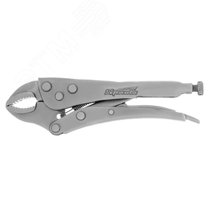 Зажим ручной, 180 мм, полукруглый захват - фото 3