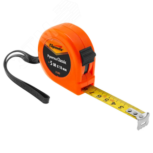Рулетка Classic, 5 м х 18 мм, пластиковый корпус - фото 3