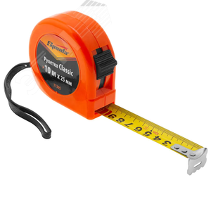 Рулетка Classic, 10 м х 25 мм, пластиковый корпус - фото 3
