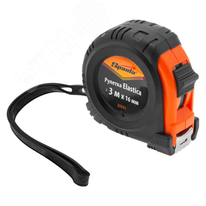 Изображение товара Рулетка Elastica, 3 м х 16 мм, обрезиненный корпус (шт)