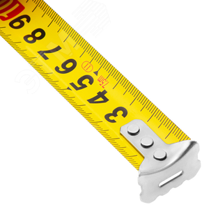 Рулетка Elastica, 7.5 м х 24 мм, обрезиненный корпус - фото 3