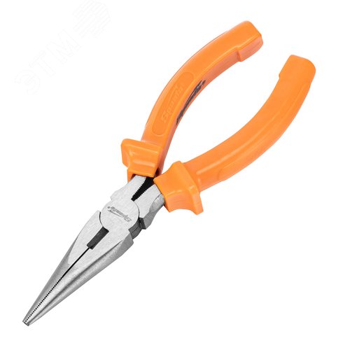 Изображение товара Длинногубцы Classic, 160 мм, прямые шлифованные, пластмассовые рукоятки (шт)