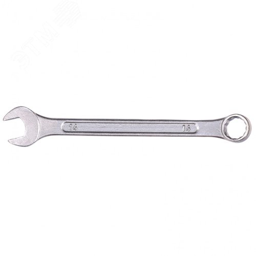 Изображение товара Ключ комбинированный, 14 мм, хромированный (шт)