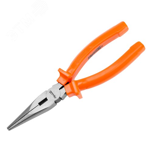 Изображение товара Длинногубцы Classic, 180 мм, прямые шлифованные, пластмассовые рукоятки (шт)