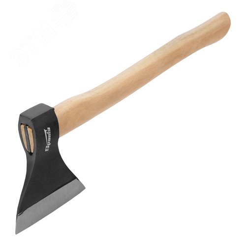 Изображение товара Топор, 1000 г, в сборе, кованый, деревянное топорище (шт)