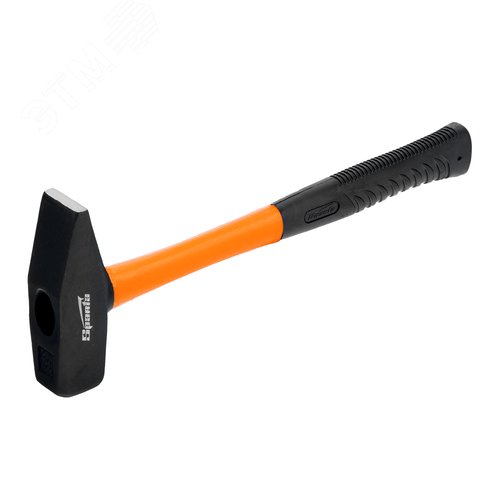 Изображение товара Молоток слесарный, 1000 г, фибергласовая обрезиненная рукоятка (шт)