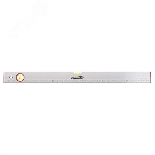 Изображение товара Уровень алюминиевый, 600 мм, 2 глазка, линейка (шт)