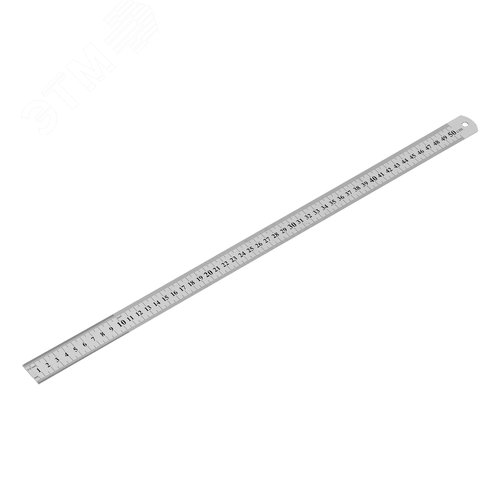 Изображение товара Линейка измерительная, 500 мм, металлическая (шт)