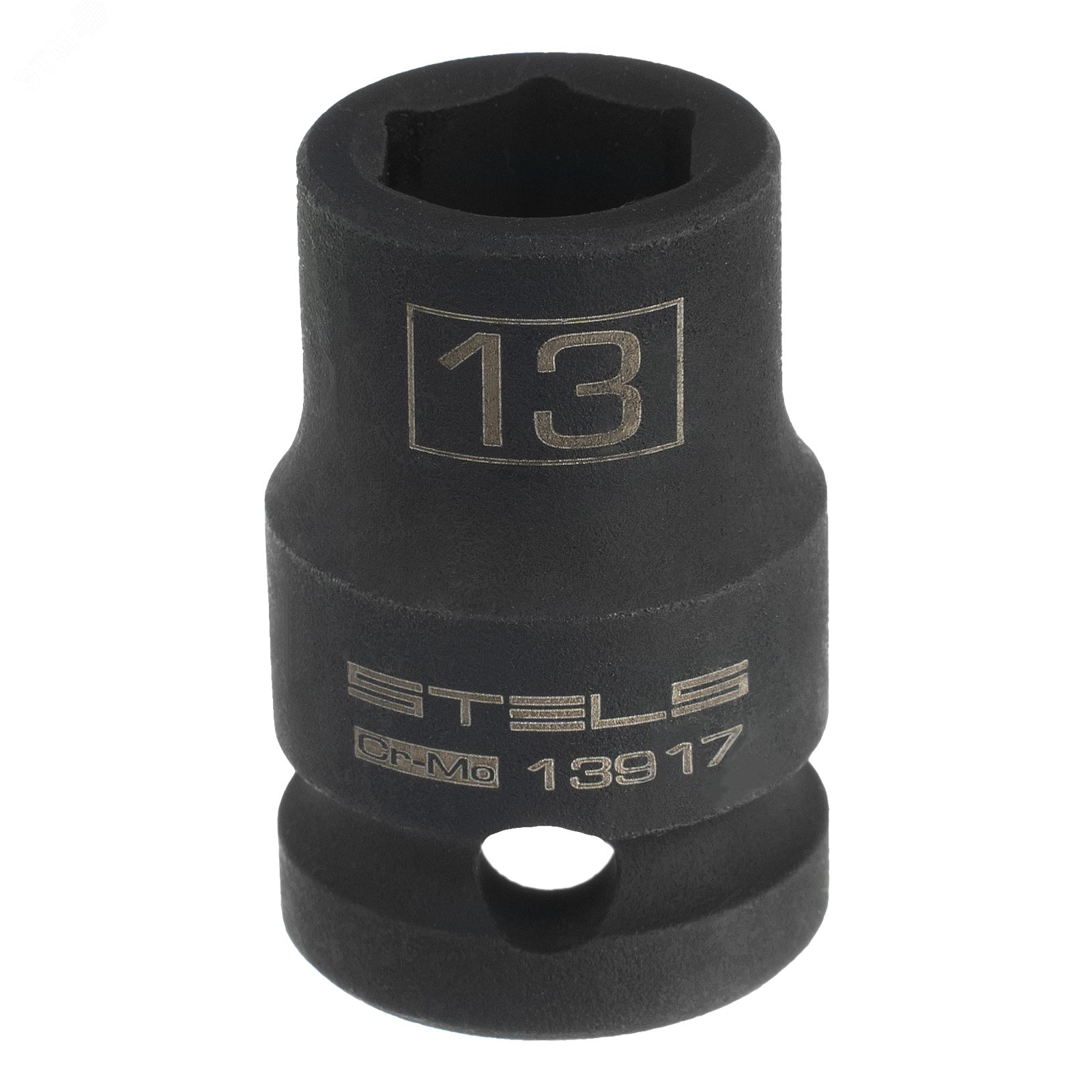 Изображение товара Головка ударная шестигранная 13 мм из стали CrMo для гайковертов