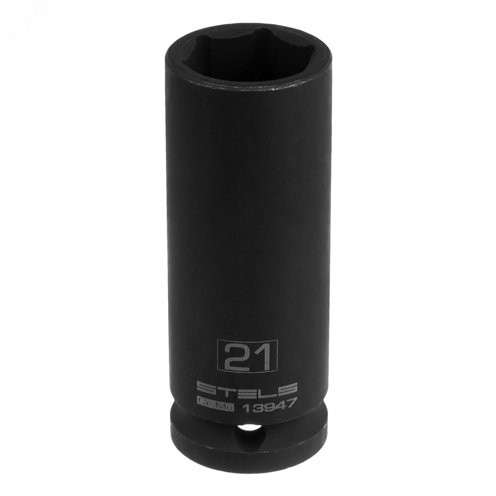 Изображение товара Головка ударная удлиненная шестигранная 21 мм из CrMo для автомастерских и строительства